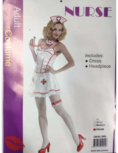 Disfraz de Enfermera sexy adulto toysur