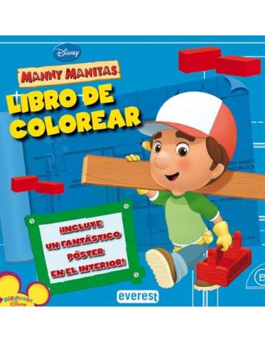LIBRO DE COLOREAR MANNY MANITAS EVERST