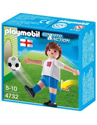 JUGADOR SELECCION DE INGLATERRA PLAYMOBI