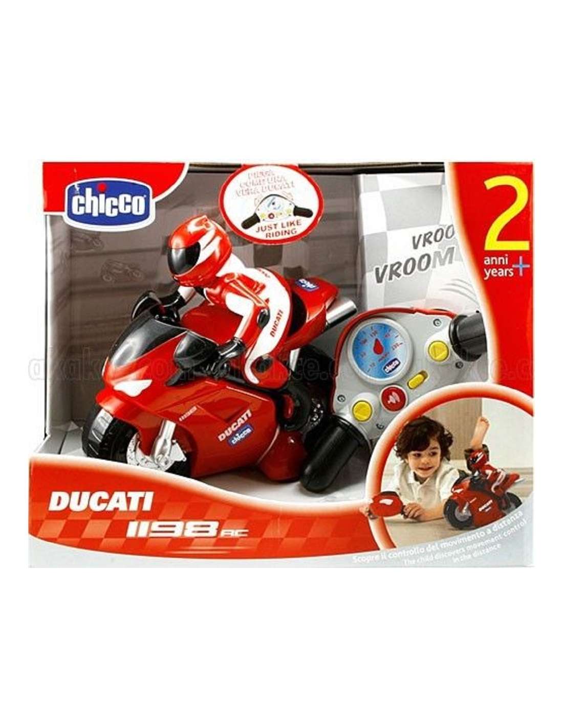 Chicco Chicco Ducati 1198 RC Motorrad mit Intuit…