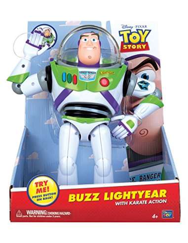 BUZZ LIGHTYEAR KARATE ACTION TOY STORY