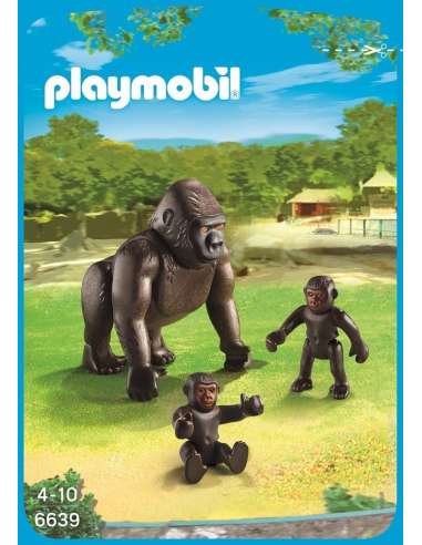 Gorila con Bebés PLAYMOBIL