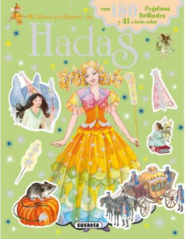 MI LIBRO BRILLANTE HADAS Y PRINCESAS 