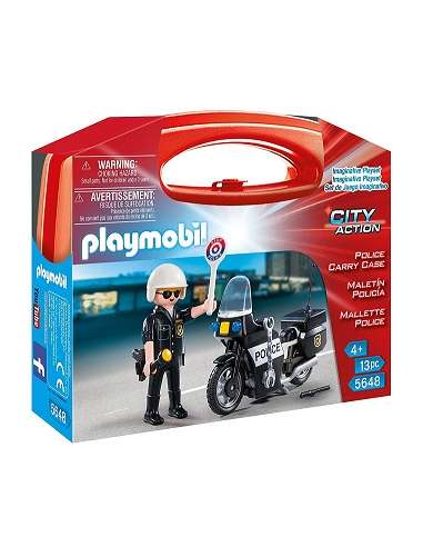 Maletín Policía Playmobil