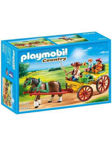 CARRUAJE CON CABALLO PLAYMOBIL