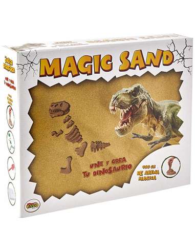 UNE Y CREA TU DINOSAURIO MAGIC SAND