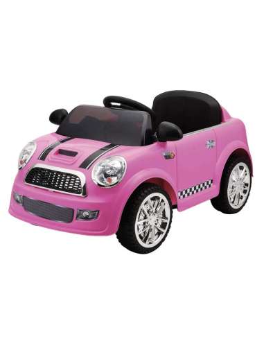 COCHE MINI-CAR  12V R/Control ROSA