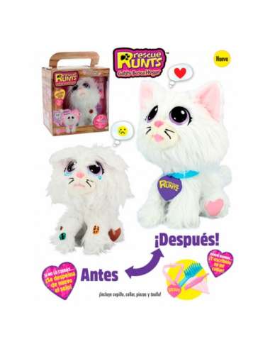 Rescue Runts - Gatito Bola de Nieve