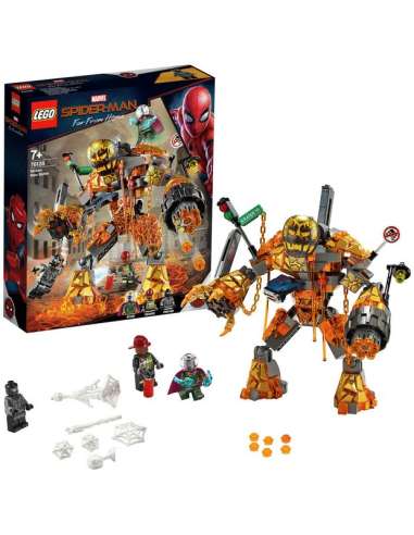 Batalla contra Molten Man LEGO