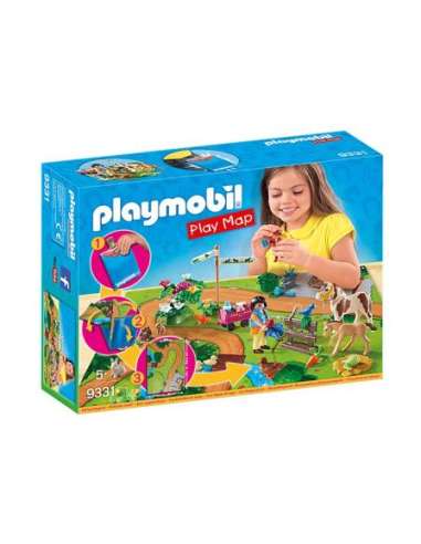 PLAY MAP PASEO CON PONIS 9331 PLAYMOBIL