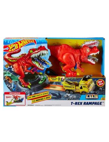 PISTA T REX CITY HOTWHEELS RAMPAGE