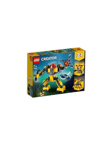 Lego creator best sale robot submarino