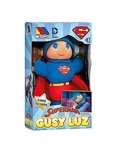 GUSY LUZ SUPERMAN SUPER HEROES