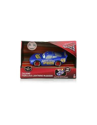 CARS 3 LUCES Y SONIDO 1:24 MCQUEEN AZUL