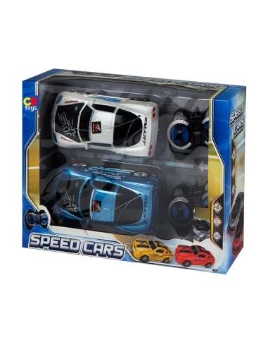 SPEED CARS - SET 2 COCHES RADIO CONTROL