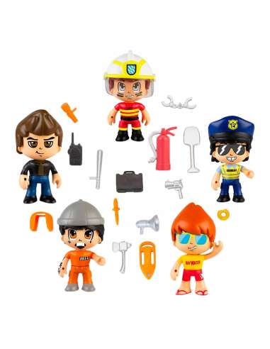 Pinypon Action. Pack 5 figuras.  Serie 2