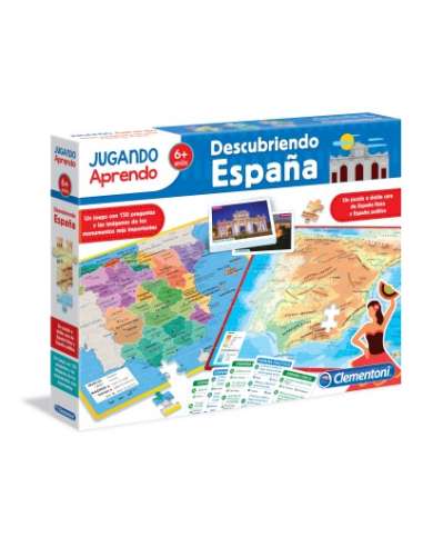 Mapa Geo descubre España CLEMENTONI