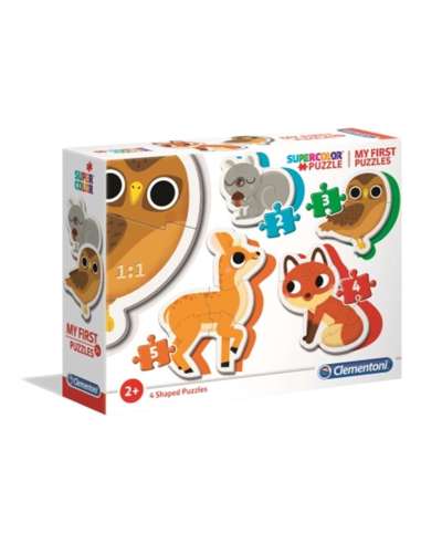 PUZZLE FIRST 3 6 9 Animales bosque CLEME