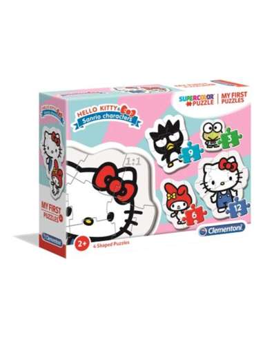 PUZZLE FIRST 3 6 9 Hello Kitty CLEMENTON