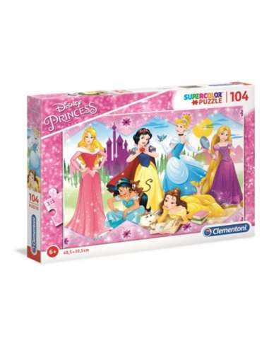 PUZZLE 104 Princess CLEMENTONI