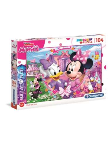 Puzzle 104 pzs brillante Minnie y Daisy