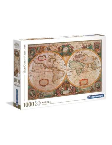 PUZZLE 1000 Mapa antiguo