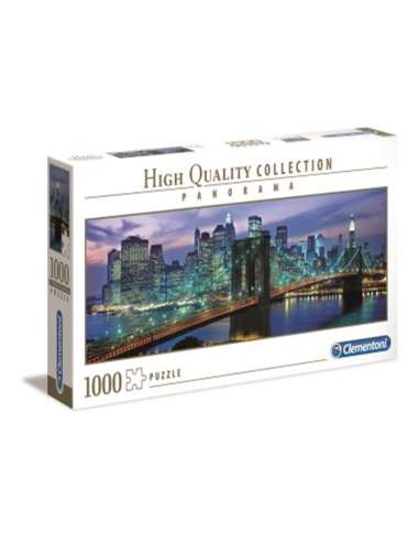 Puzzle 1000 pzs panoramico new York Puente Brooklyn