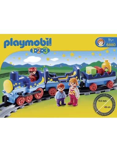 1.2.3 Tren con Vías 6880 Playmobil