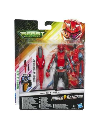 POWER RANGER BEAST MORPHERS ROJO