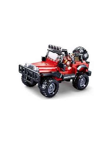 OFF ROAD RED MODELBRICK 253 PZAS VALUVIC
