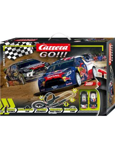 Carrera- Super Rally Juego con Coches