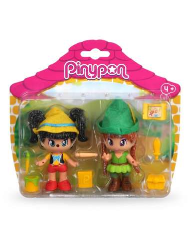 Pinypon Cuentos Pinocho y Peter Pan