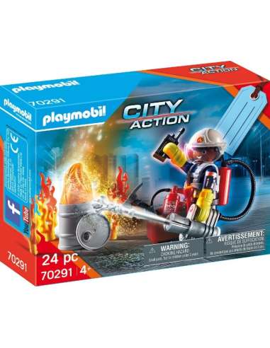 SET BOMBEROS PLAYMOBIL