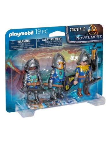 SET FIGURAS NOVELMORE PLAYMOBIL