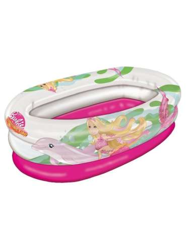 Baby piscina Barbie 75x45 playa