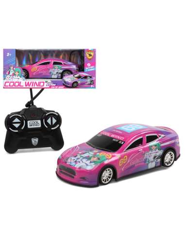 COCHE RALLY PINK COOLWIND  R/C  1:19 ATO