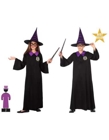 Disfraz de mago infantil talla 3 a 4 años Atosa