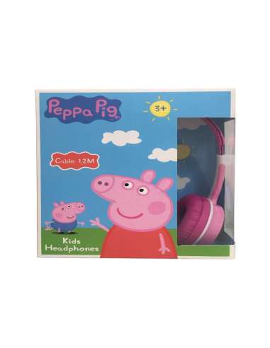 Auriculares rosa de Peppa Pig