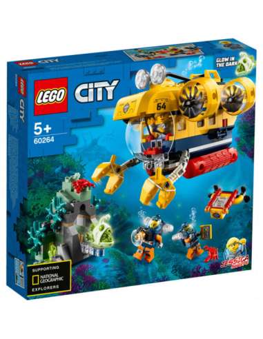 LEGO City Oceans Océano: Submarino de Exploración -60264