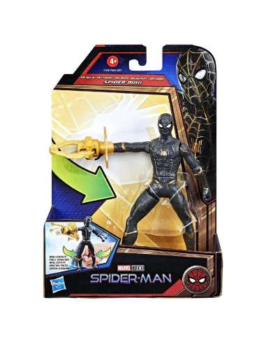 Marvel - Spider-Man - Figura 15 cm traje negro