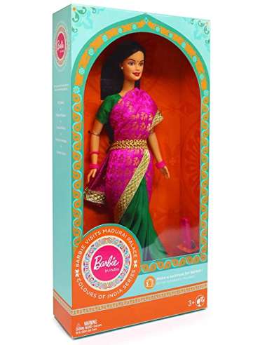 Barbie in India visits Madurai Palace