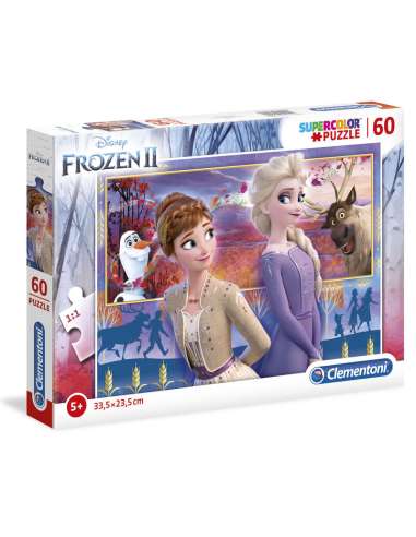 Puzzle Frozen 2 Elsa & Anna 60 pzs