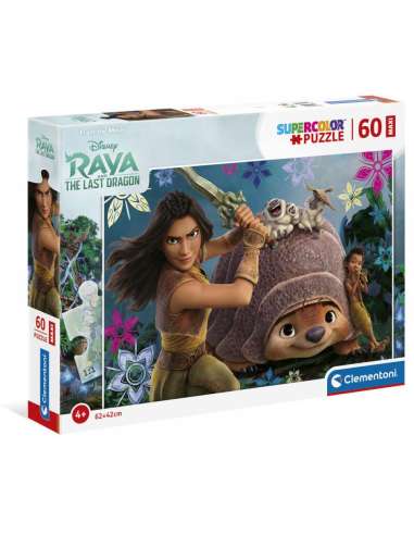 Puzze Maxi Raya y el Ultimo Dragon Disney 60pzs