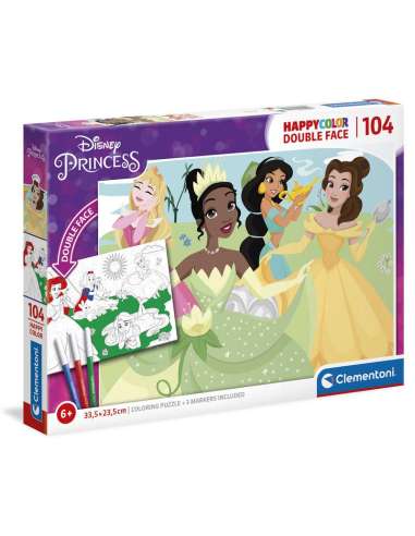 Puzzle Doble Cara Princess Disney