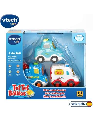 VTech TutTut Bólidos Pack 3 UDSNEW VTECH