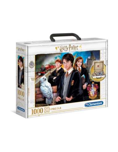 Puzzle CLEMENTONI Maleta - Harry Potter (1000 Piezas)