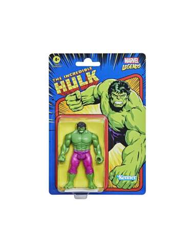 Figura de Hulk de 9.5 cm Colección Retro