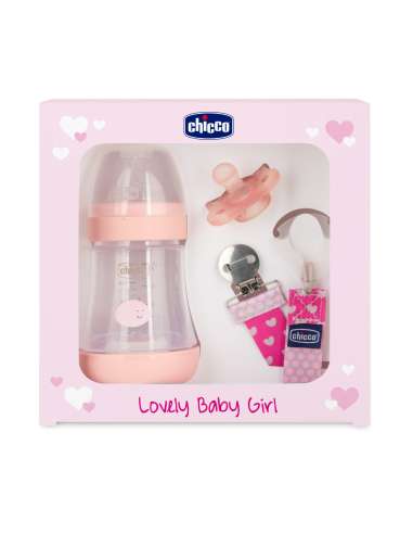 Set de Regalo My lovely baby rosa PERFECT5 chicco