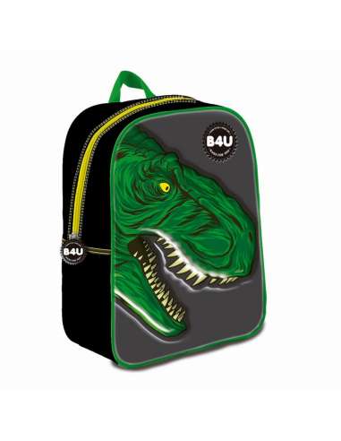 MOCHILA MEDIANA 3D DINO FACE BAG FOR YOU