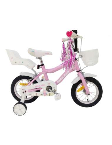 Bicicleta 16" makani aurora rosa Kikka Boo